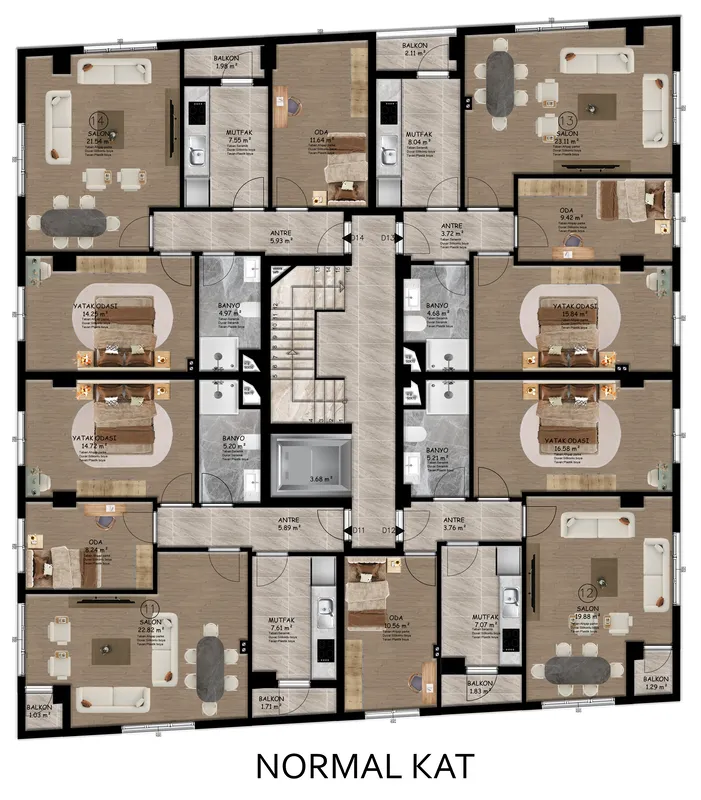 Yalvaç Apartmanı galeri 5